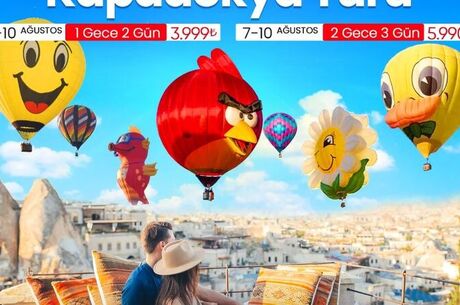 BALONFEST FESTİVALİ KAPADOKYA TURU 1 GECE 2 GÜN