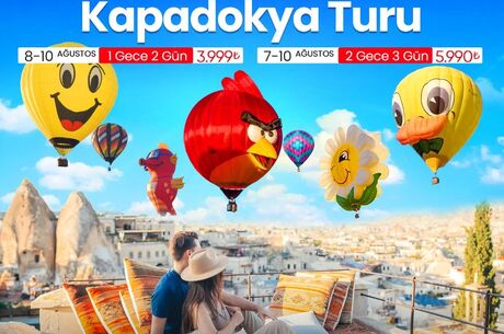 BALONFEST FESTİVALİ KAPADOKYA TURU 2 GECE 3 GÜN